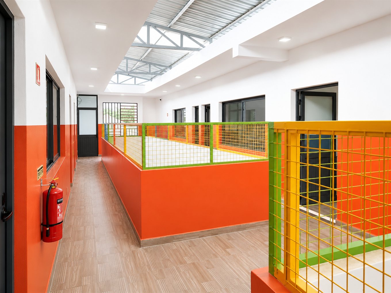 Corredores da escola